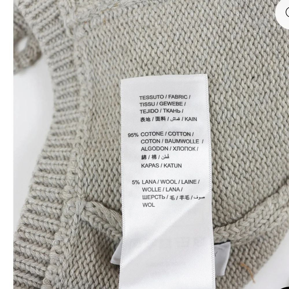 Stella McCartney Kids Beige Knit Hat Unisex. Cute ears.